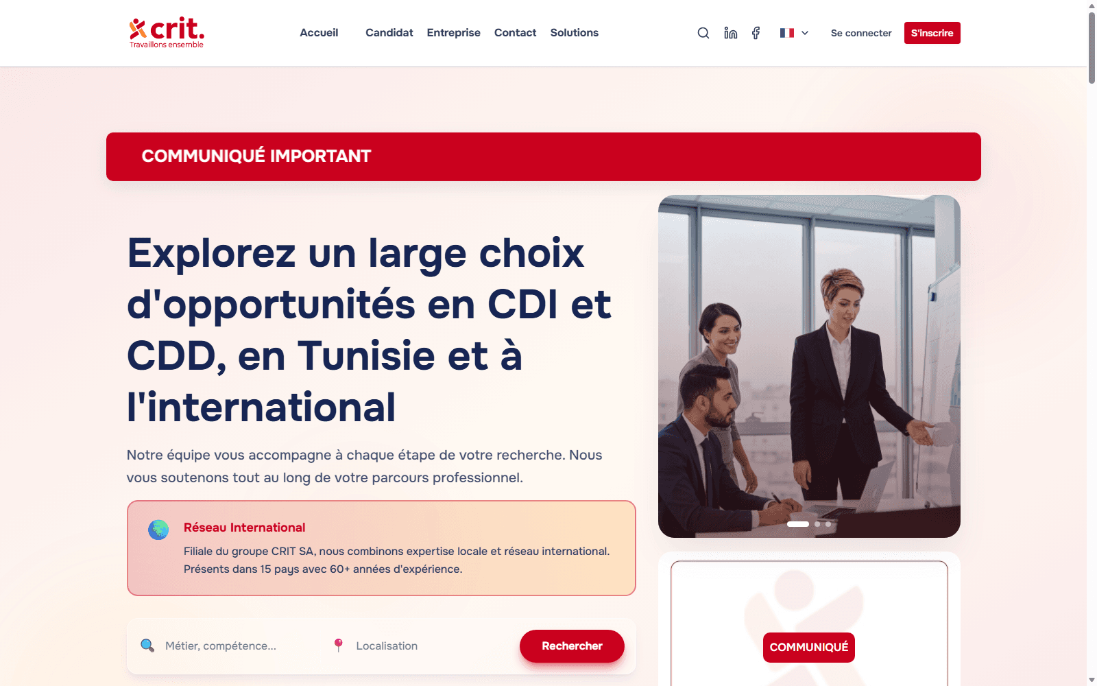 CRIT Tunisie